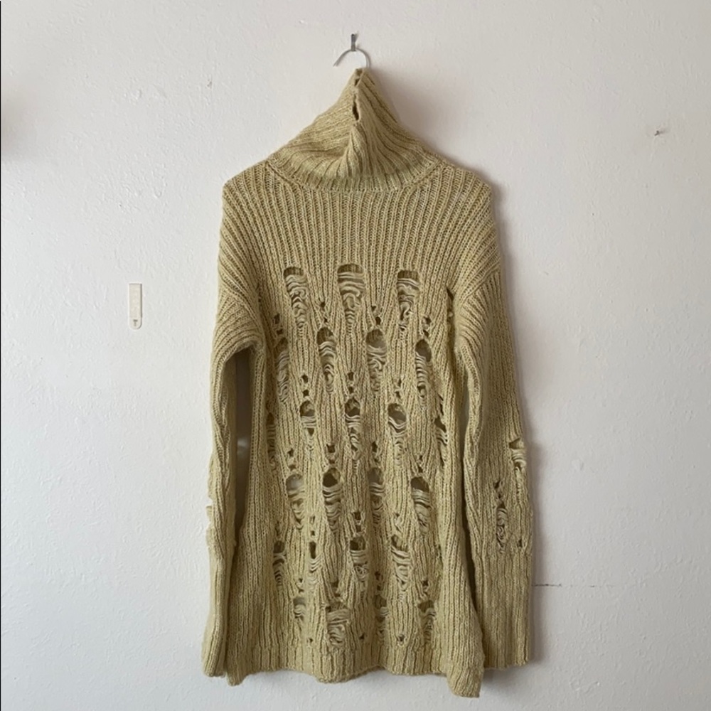 Rachel Comey distressed turtleneck sweater